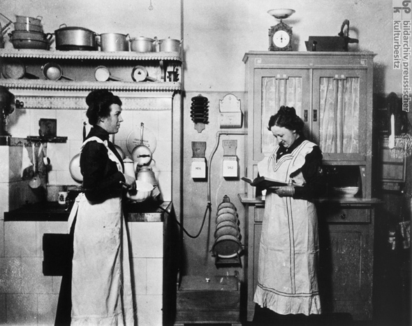 The Kitchen Staff (c. 1910)